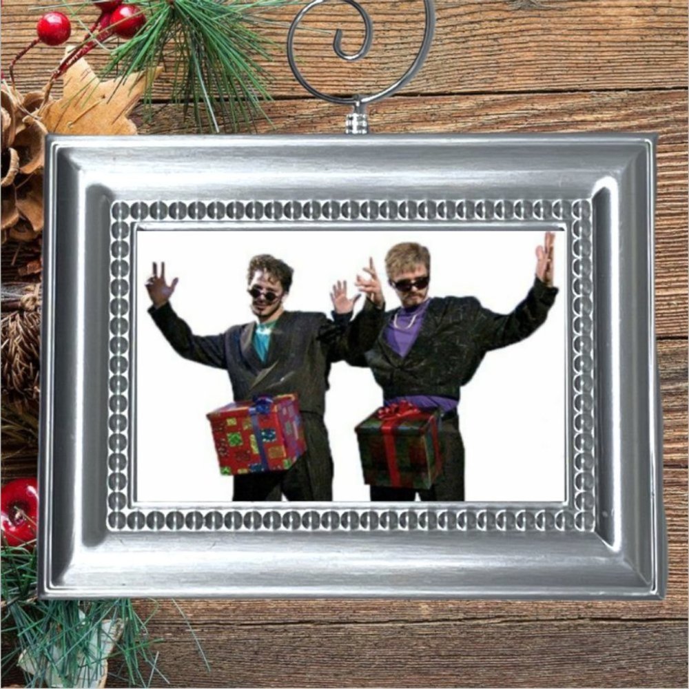SNL Dick In A Box Justin Timberlake Andyβ Samberg Christmas Ornament